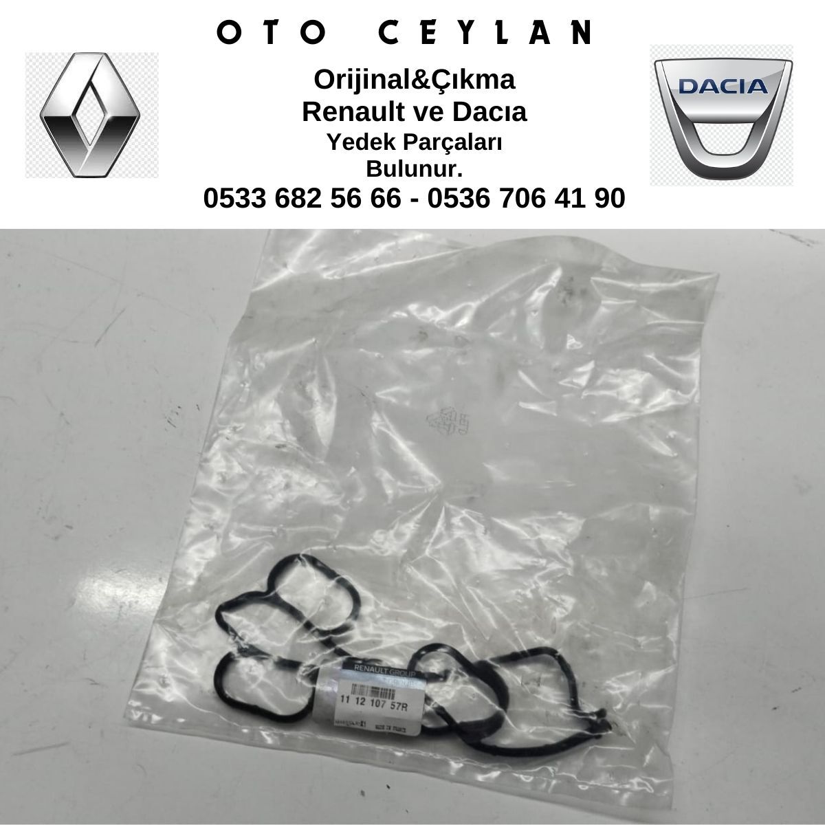 111210757R MEGANE 4 TALİSMAN DUSTER EMME MANİFOLD CONTASI SIFIR ORİJİNAL