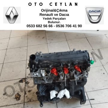 Logan Clio Önden Marşlı Motor Euro 4 Sıfır Rektifiyeli Al Tak
