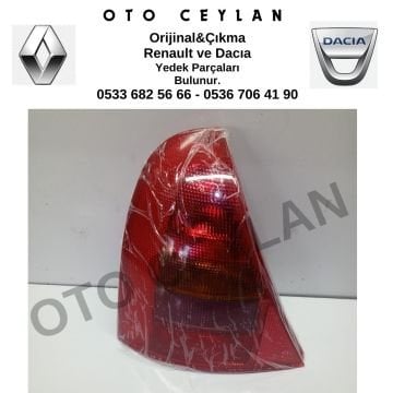 3561 7700410515 Clio HB Sol Stop Lambası Sıfır Pleksan Marka