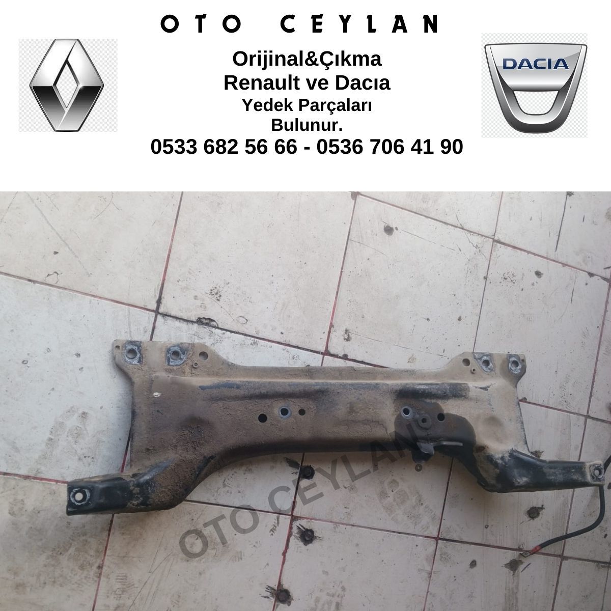 Doblo Motor Beşiği Orijinal Çıkma