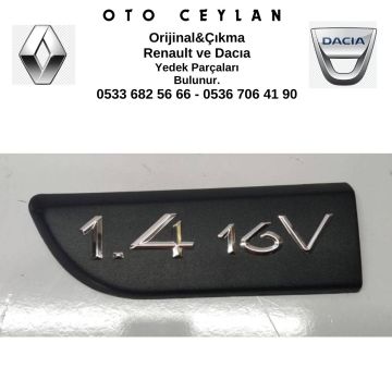8200209147 Megan 2 1.4 16V Yazısı Sıfır Yan Sanayi