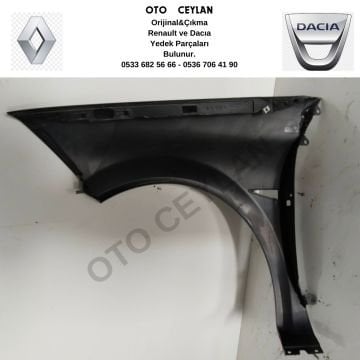8200495406 Megan II Sağ Ön Çamurluk Sıfır Orijinal