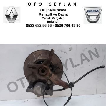 400156199R Sandero 3 Sol Ön Aks Taşıyıcı Orijinal Çıkma