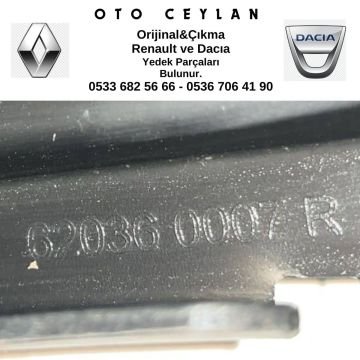 620360007R Fluence Ön Tampon Orta Takviye Darbe Emici Çıkma Orjinal