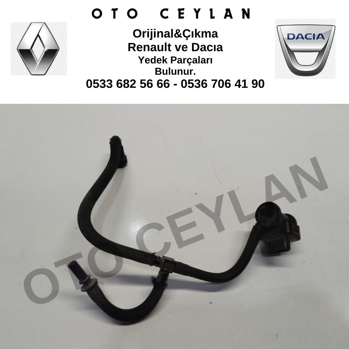 Fluence Mazot Hortumu Orijinal Çıkma
