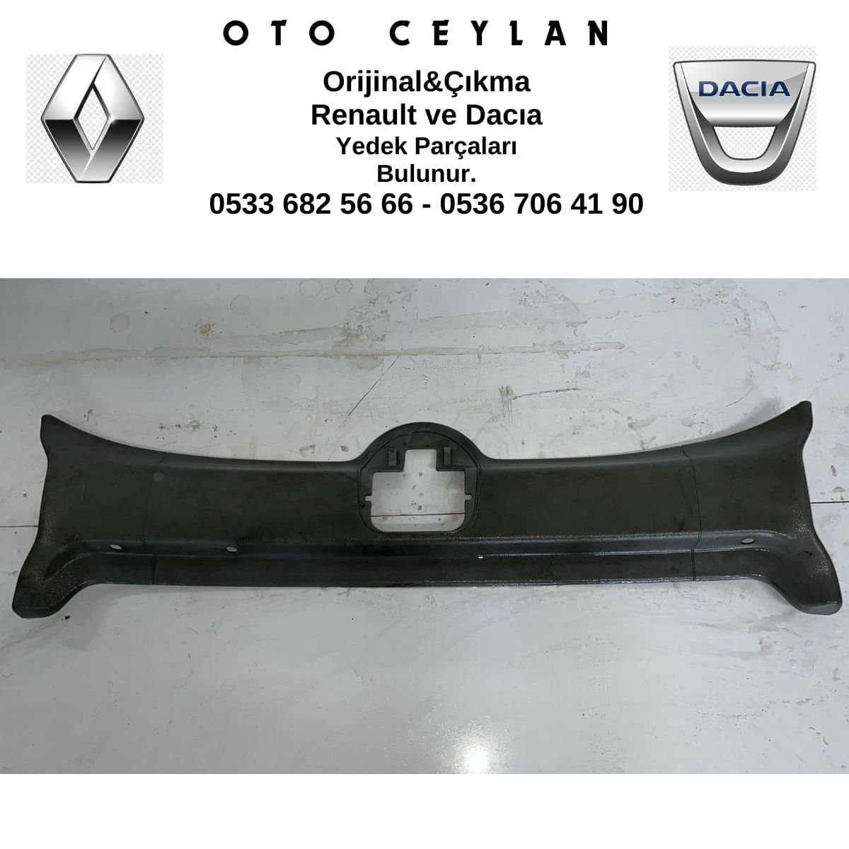 82000110782 Kangoo Çıkma Tavan Rafı Çıkma Orjinal