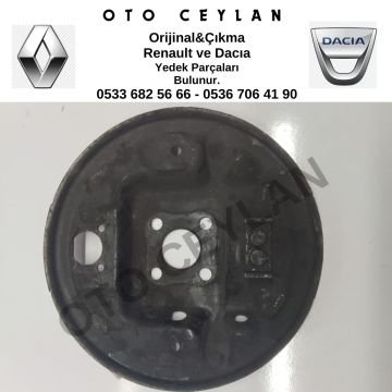 8200123912 Clio 3 Fren Koruma Plakası Arka Sol Orijinal Çıkma