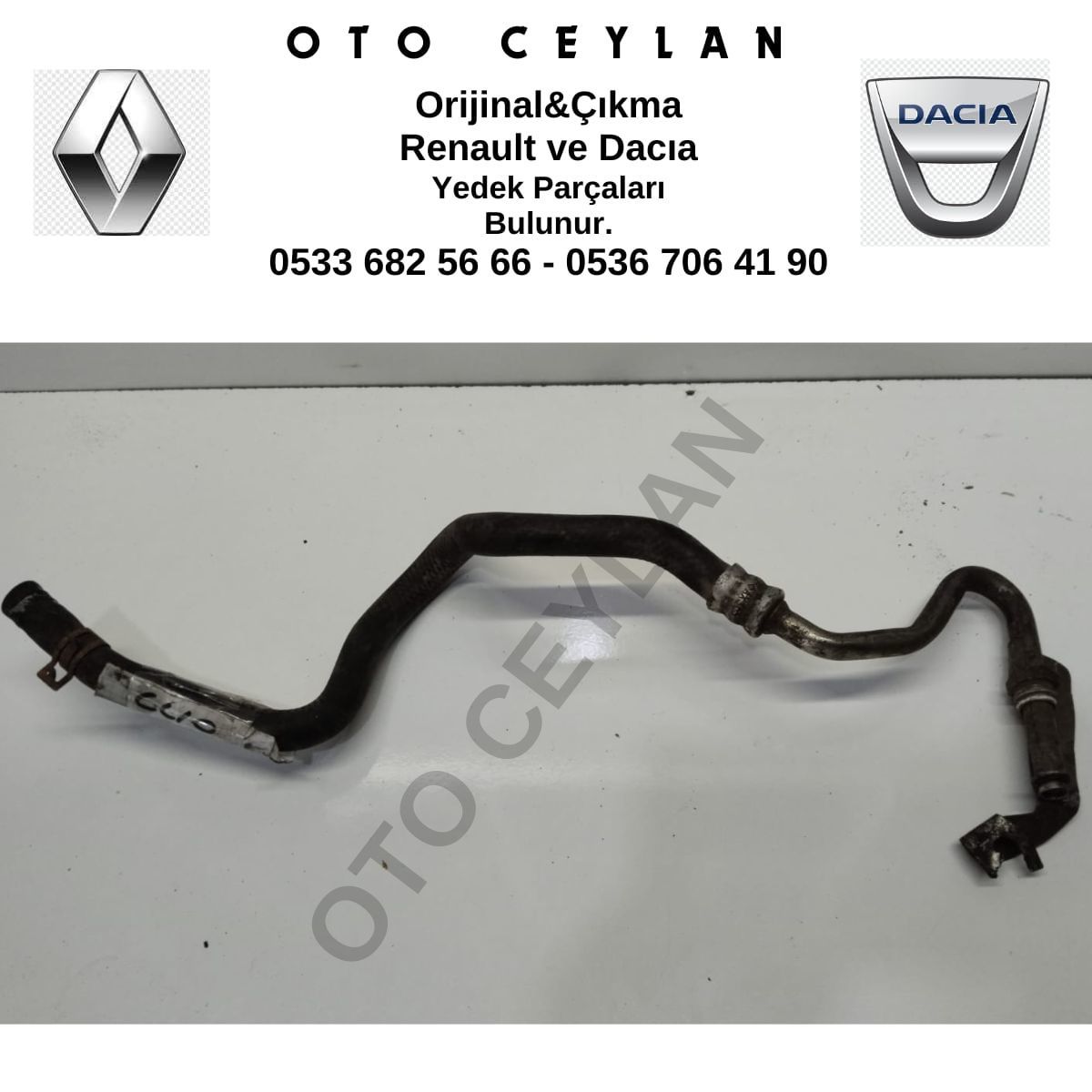 8200750164 Clıo Kangoo Hidrolik Direksiyon Borusu Çıkma Orijinal