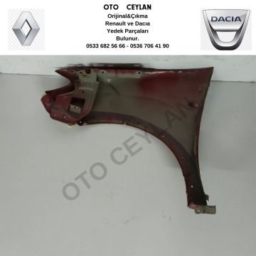 Sandero Sağ Ön Çamurluk Orijinal Çıkma