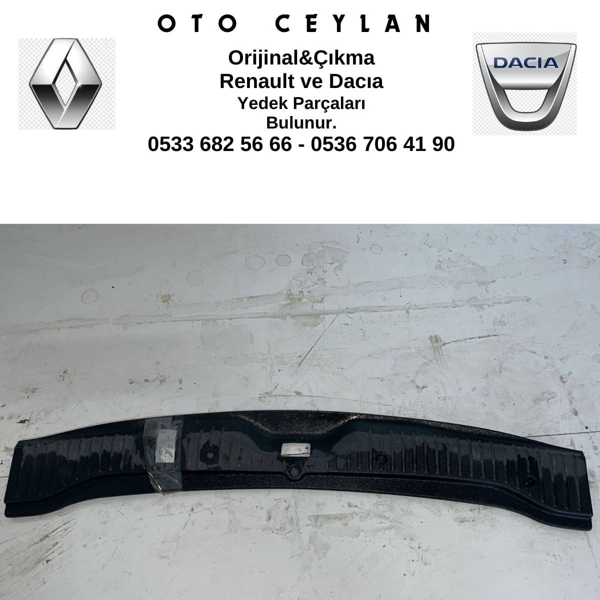 7700422381 Megan 1 Arka Bagaj Kaplaması Çıkma Orjinal