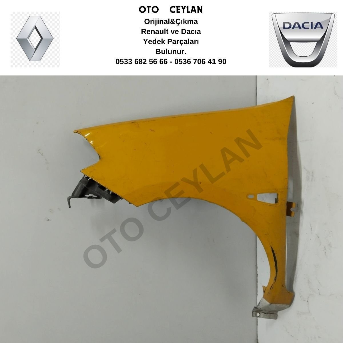 Thalıa Sol Ön Çamurluk Çıkma