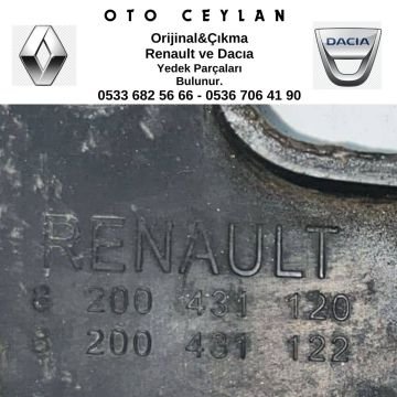 8200431120 Kangoo 2 Bagaj Eşik Kaplaması Çıkma Orjinal