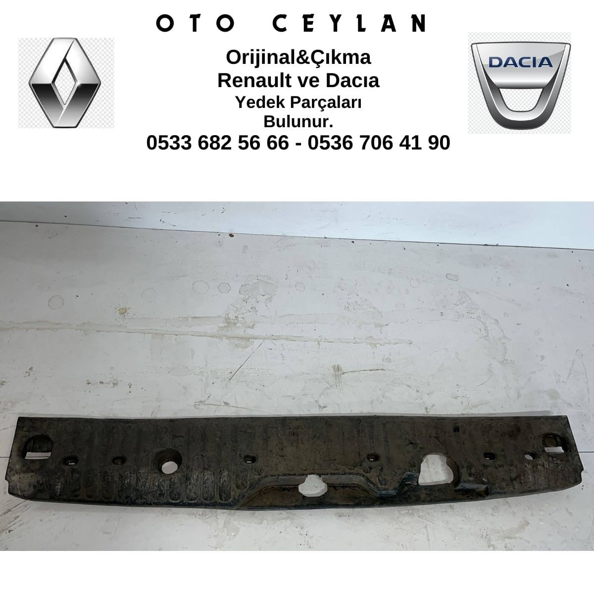 8200431120 Kangoo 2 Bagaj Eşik Kaplaması Çıkma Orjinal