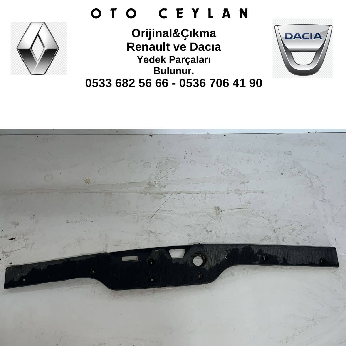 849218441R Dokker Bagaj Eşik Kaplaması Çıkma Orjinal