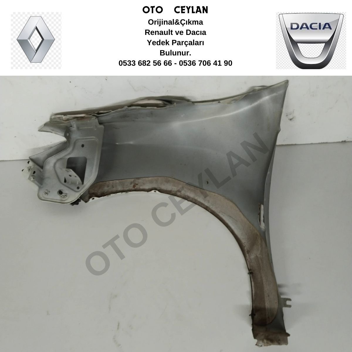 Symbol Sağ Ön Çamurluk Çıkma