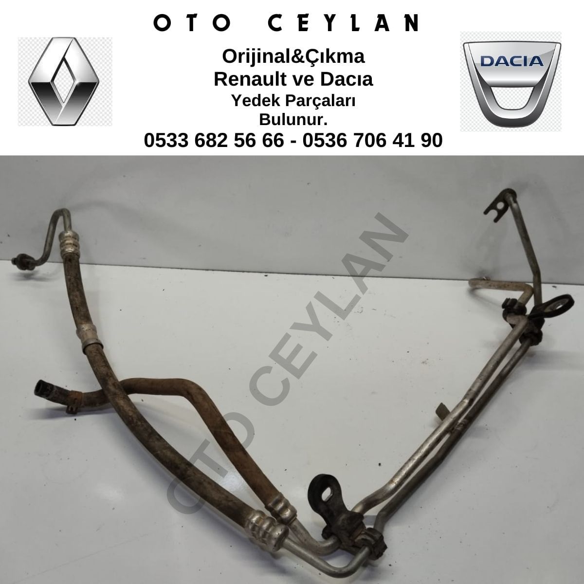 497203690R Logan Direksiyon Hortumu Çıkma Orijinal