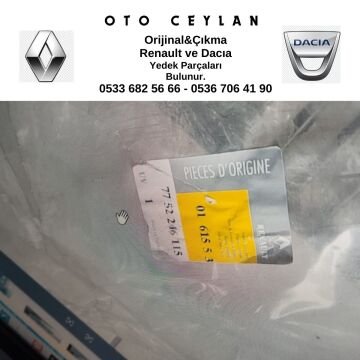 7752246115 R.12 ÖN CAM IZGARASI SIFIR ORİJİNAL
