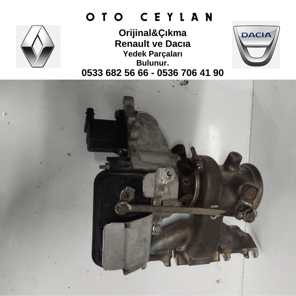 144106434R MEGANE 4 TALİSMAN TURBO KOMPRESÖRÜ SIFIR ORİJİNAL