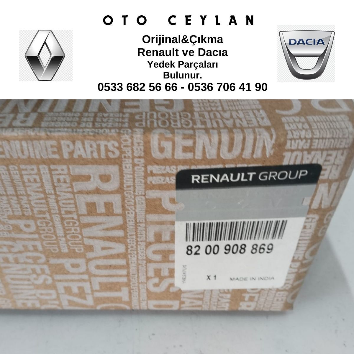 8200908869 CLIO GAZ KELEBEK KUTUSU 1.4 E7J SIFIR ORİJİNAL