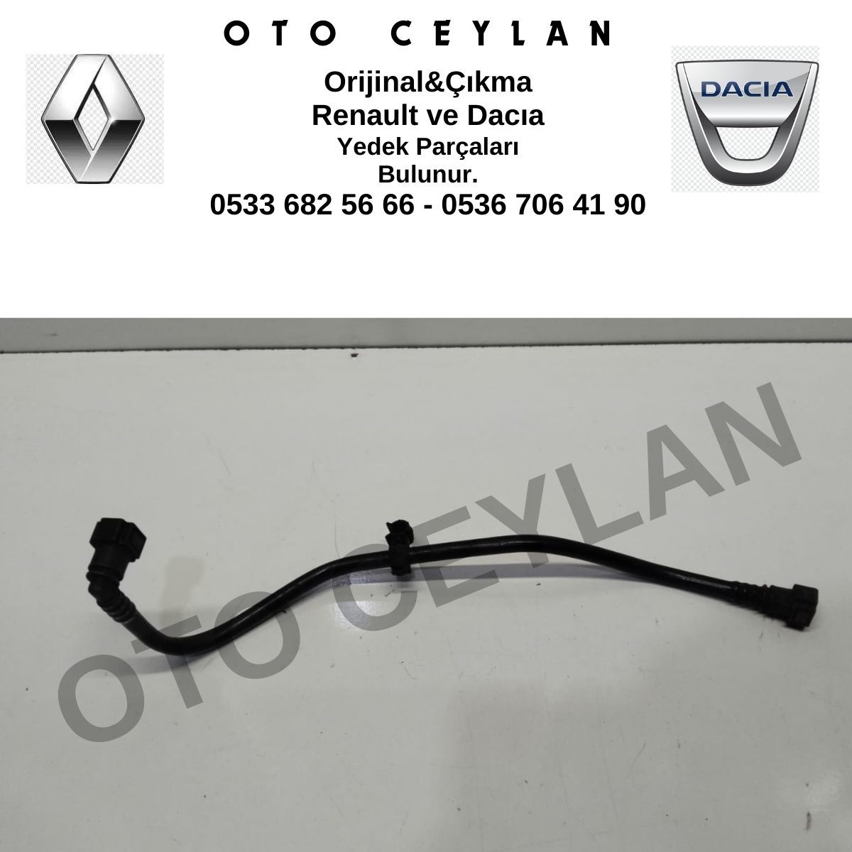 Renault Mazot Hortumu Orijinal Çıkma