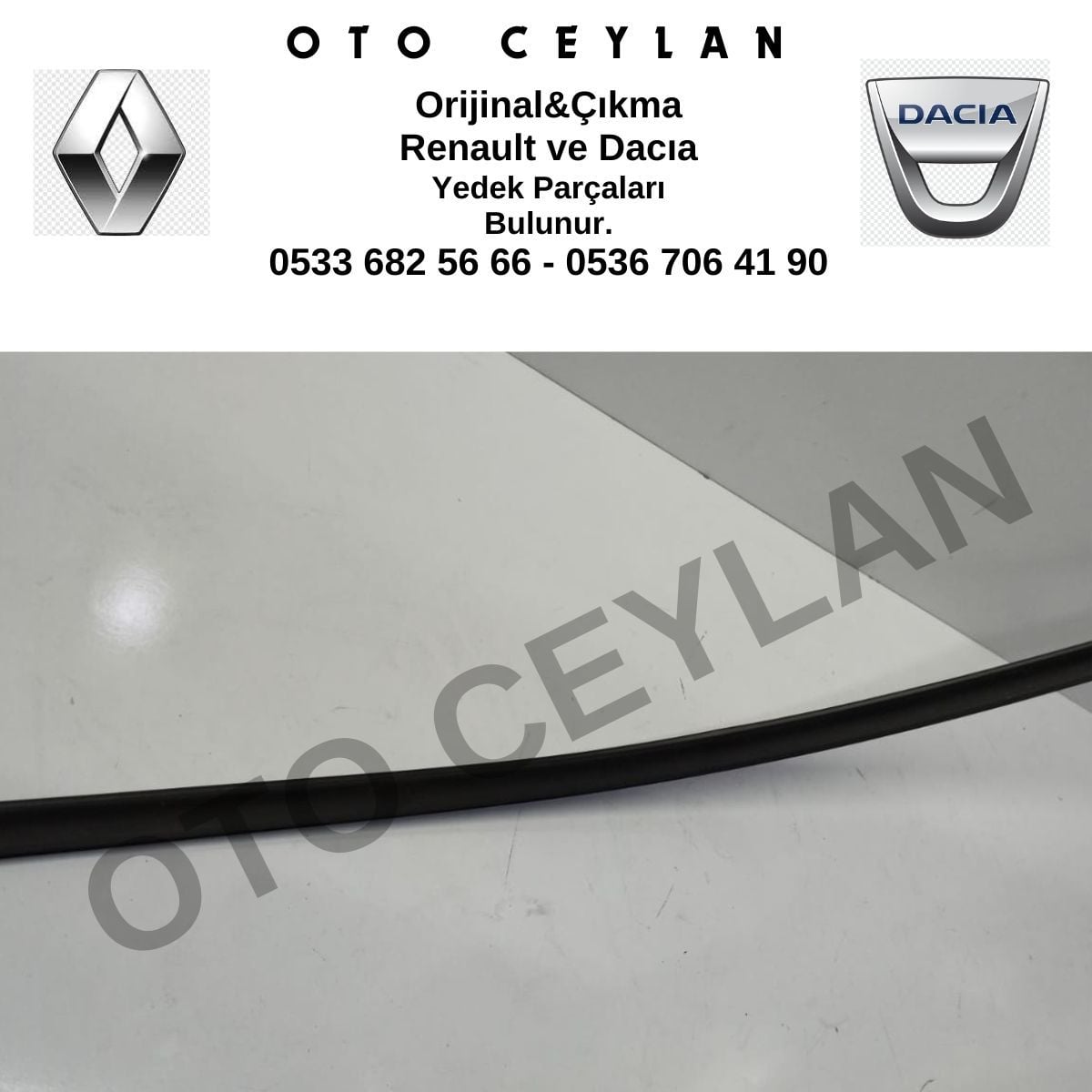 7700303429 Kangoo Ön Cam Alt Lastiği Sıfır Orijinal