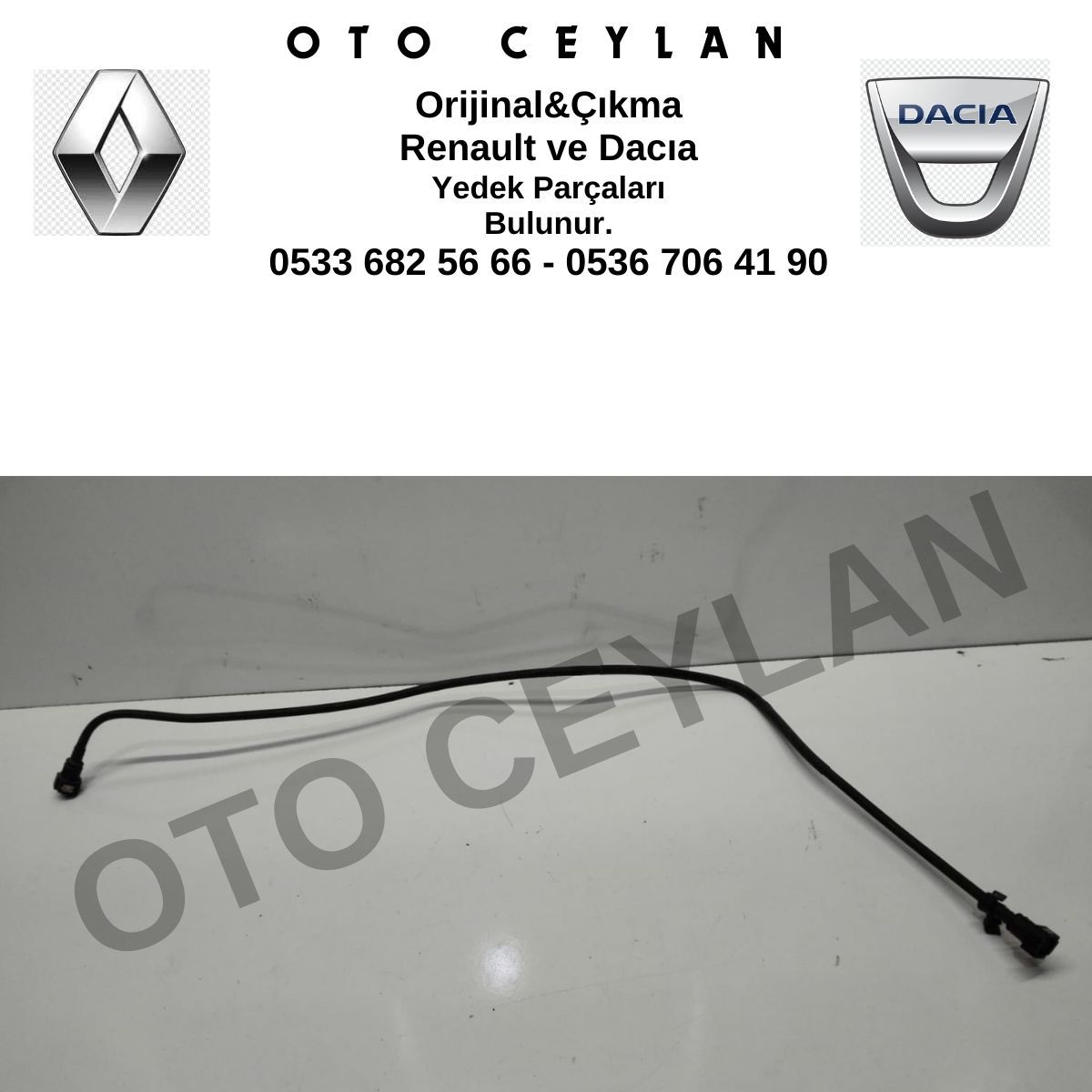 Renault Benzin Hortumu Orijinal Çıkma