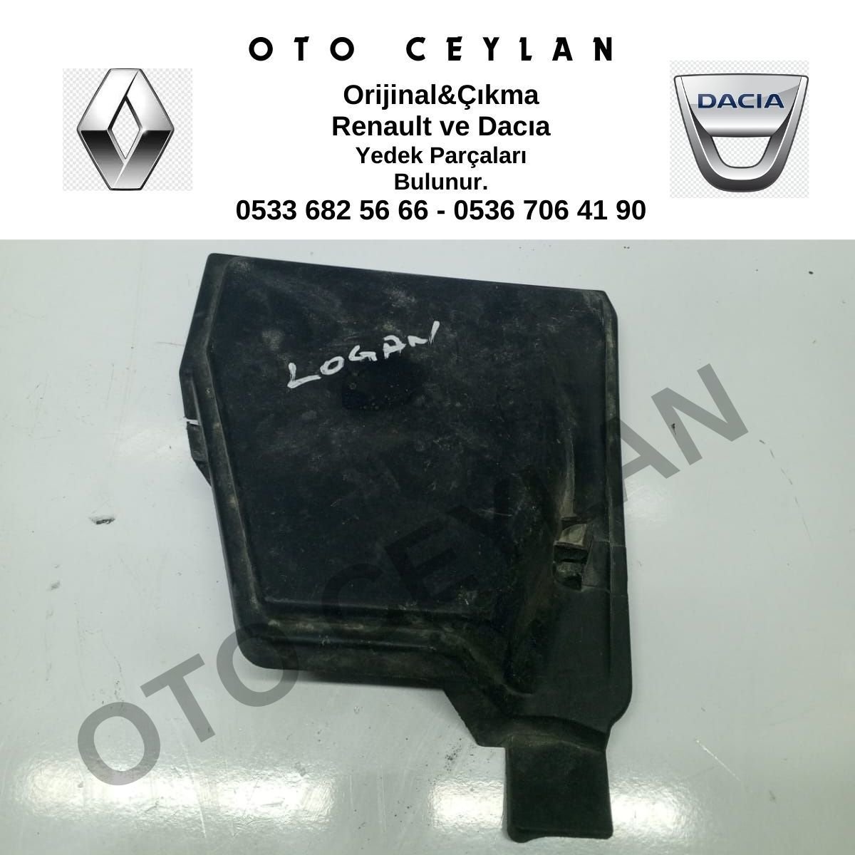 8200738818 Logan Sigorta Kutusu Kapağı Orijinal Çıkma