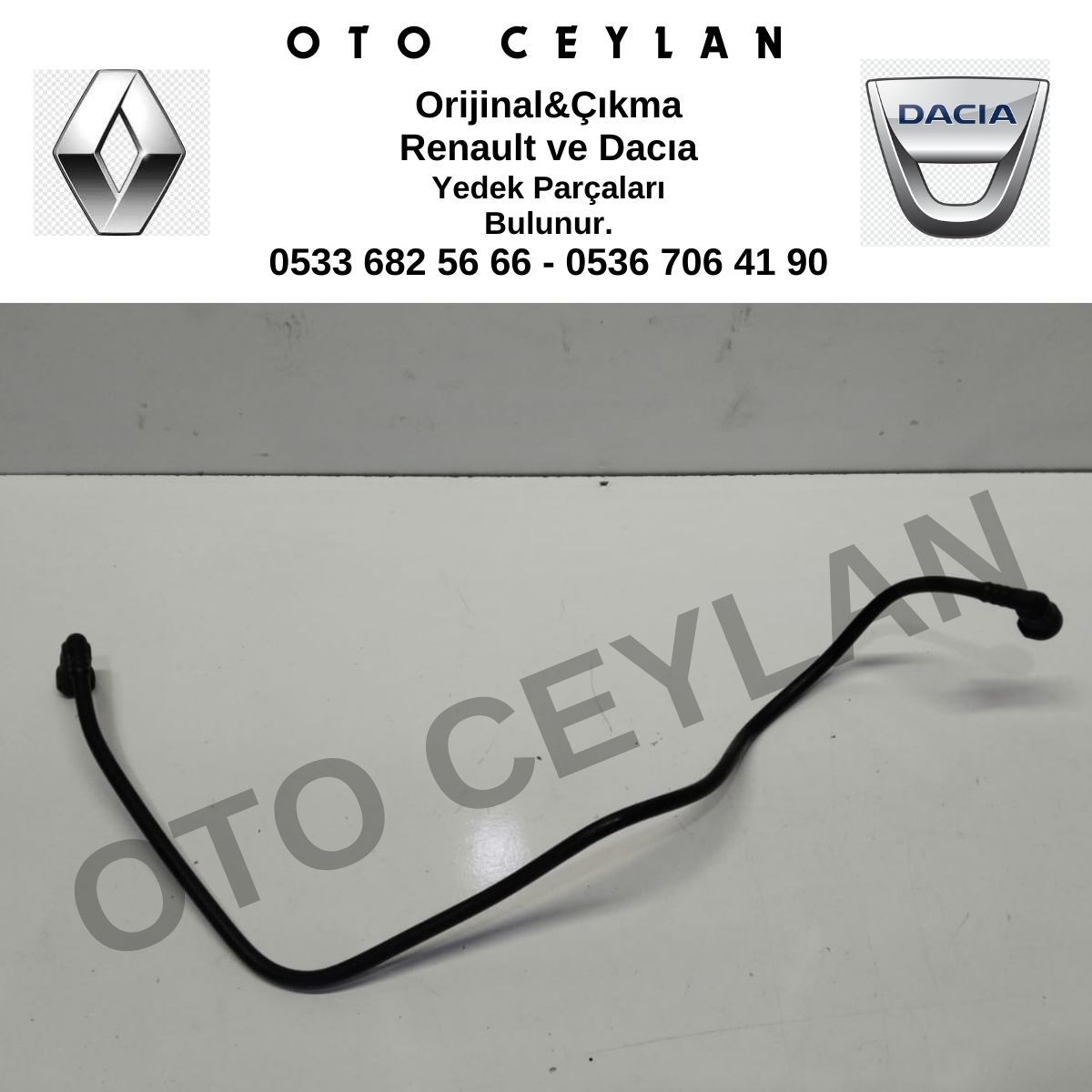 Renault Benzin Hortumu Orijinal Çıkma