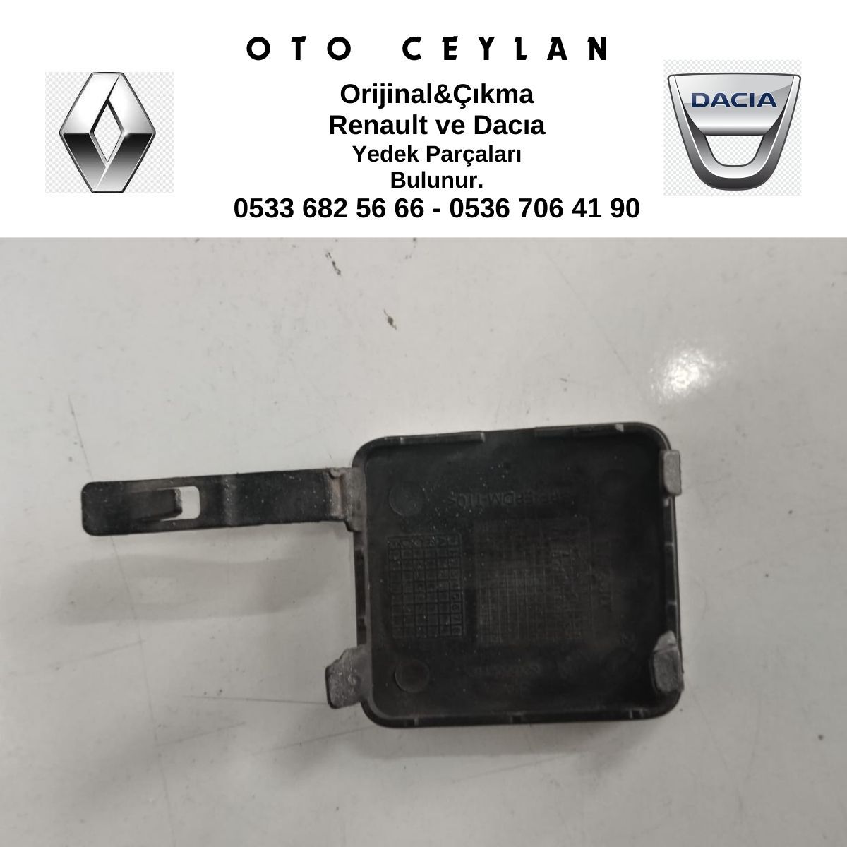 511807412R FLUENCE ÖN TAMPON ÇEKİ DEMİR KAPAĞI