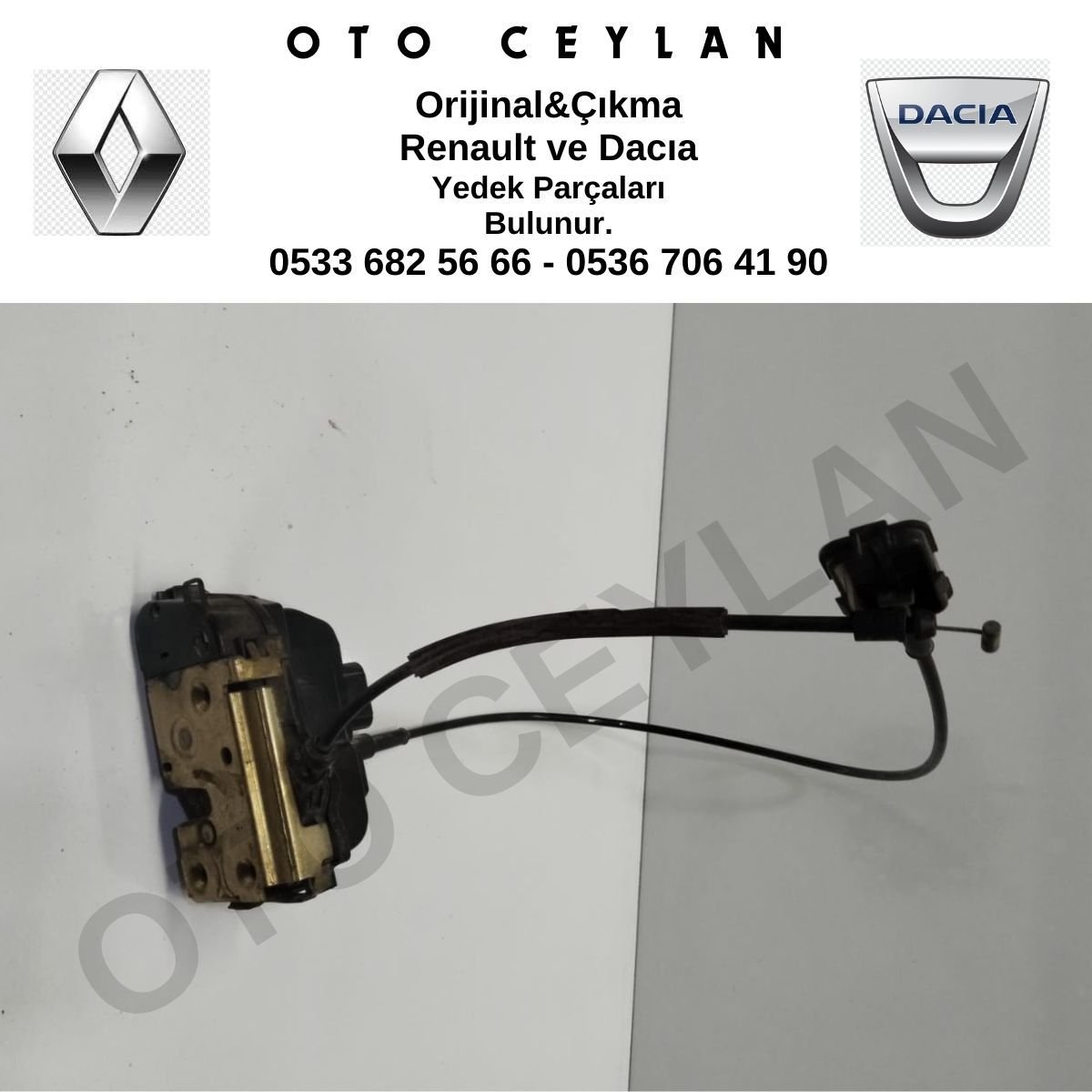 Scenic Sağ Arka Kapı Kilidi Orjinal Çıkma