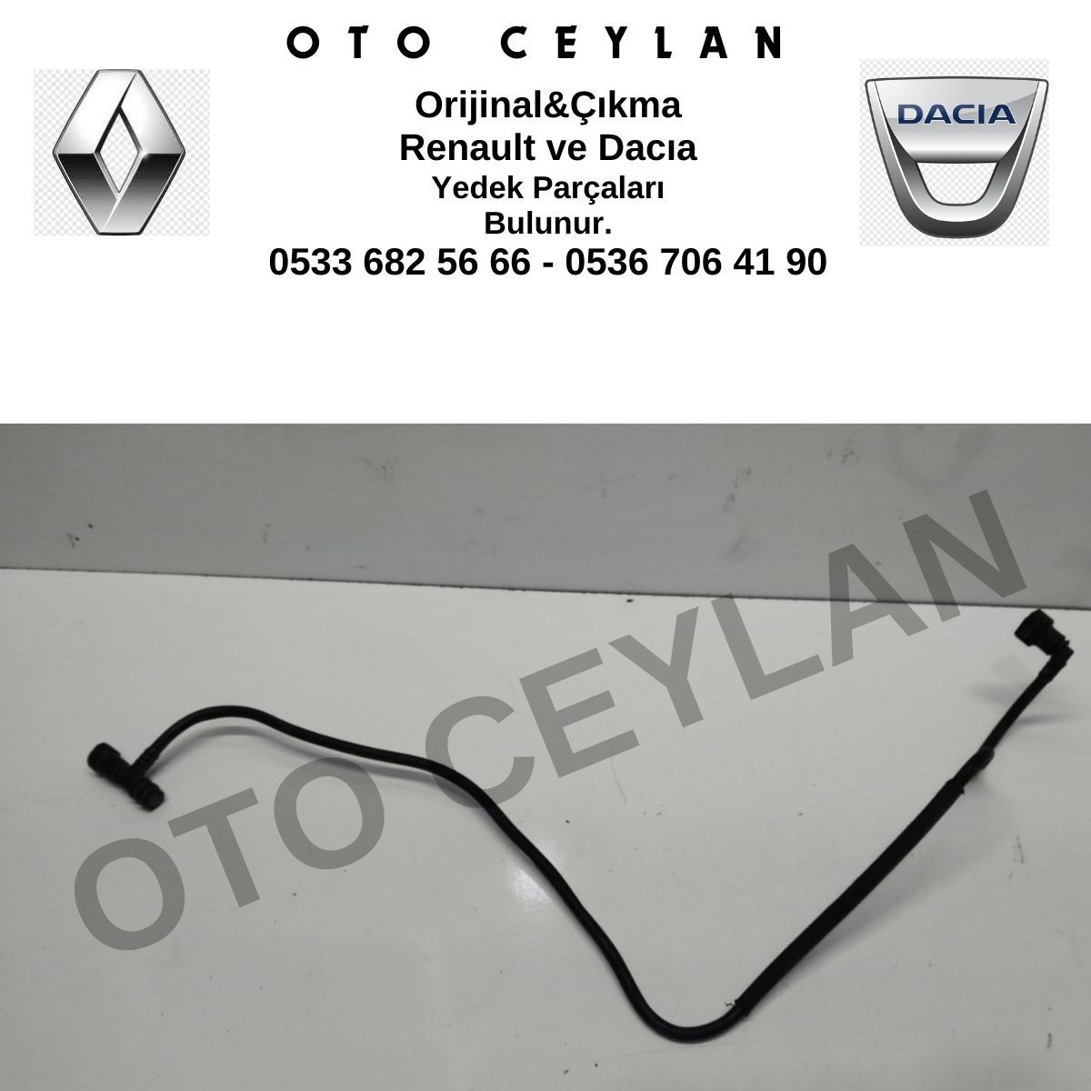 Renault Benzin Hortumu Orijinal Çıkma