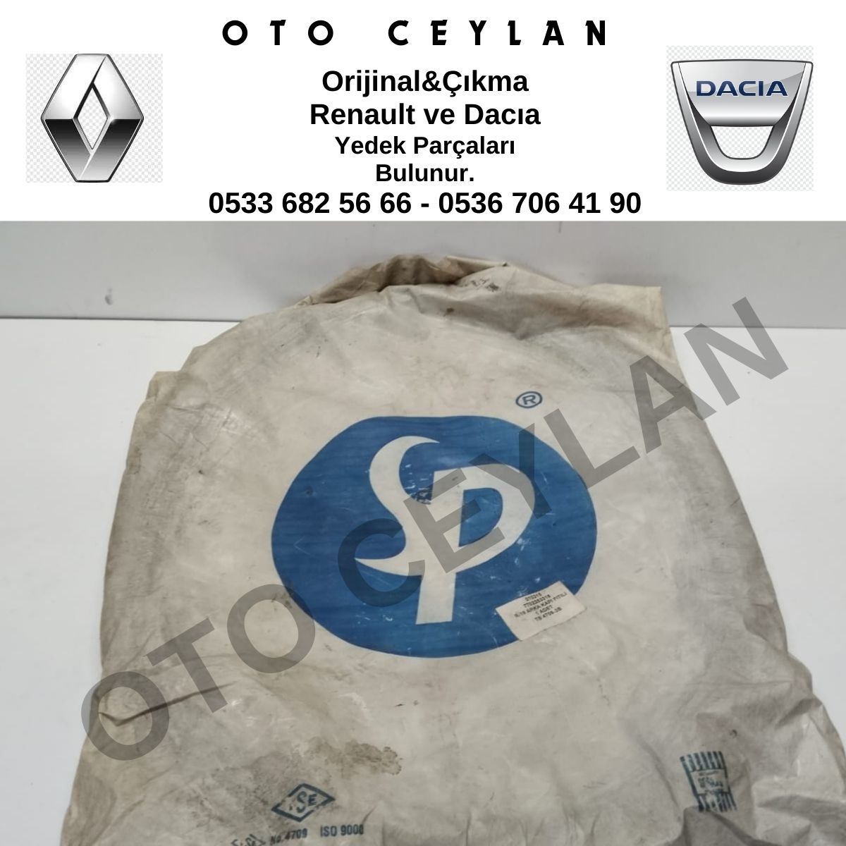 7702253318 R.19 Arka Kapı Fitili Sıfır Orijinal