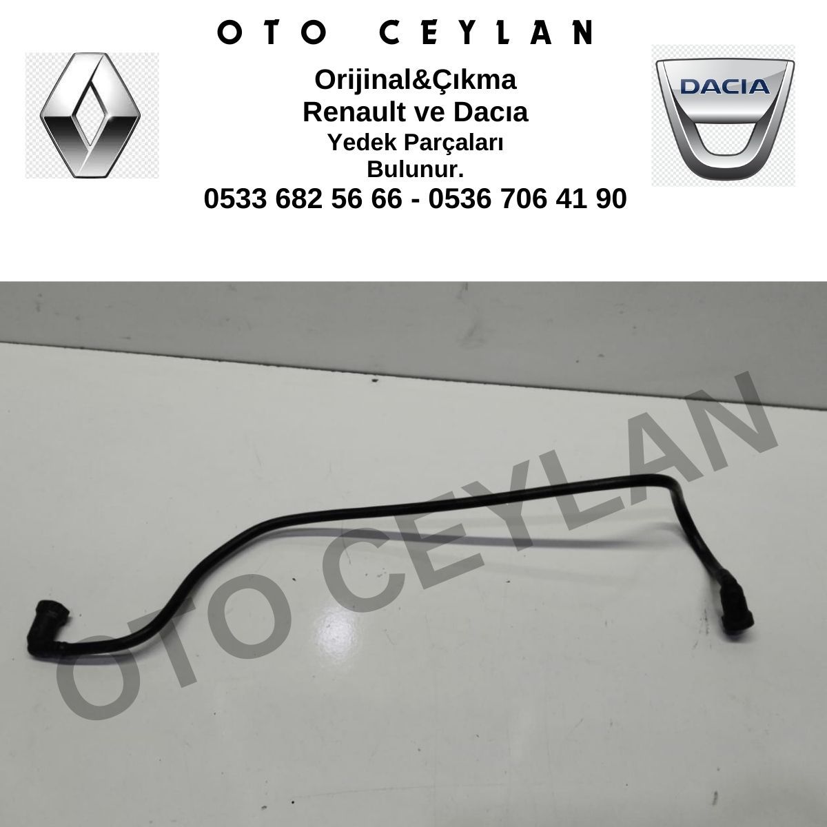 Renault Benzin Hortumu Orijinal Çıkma