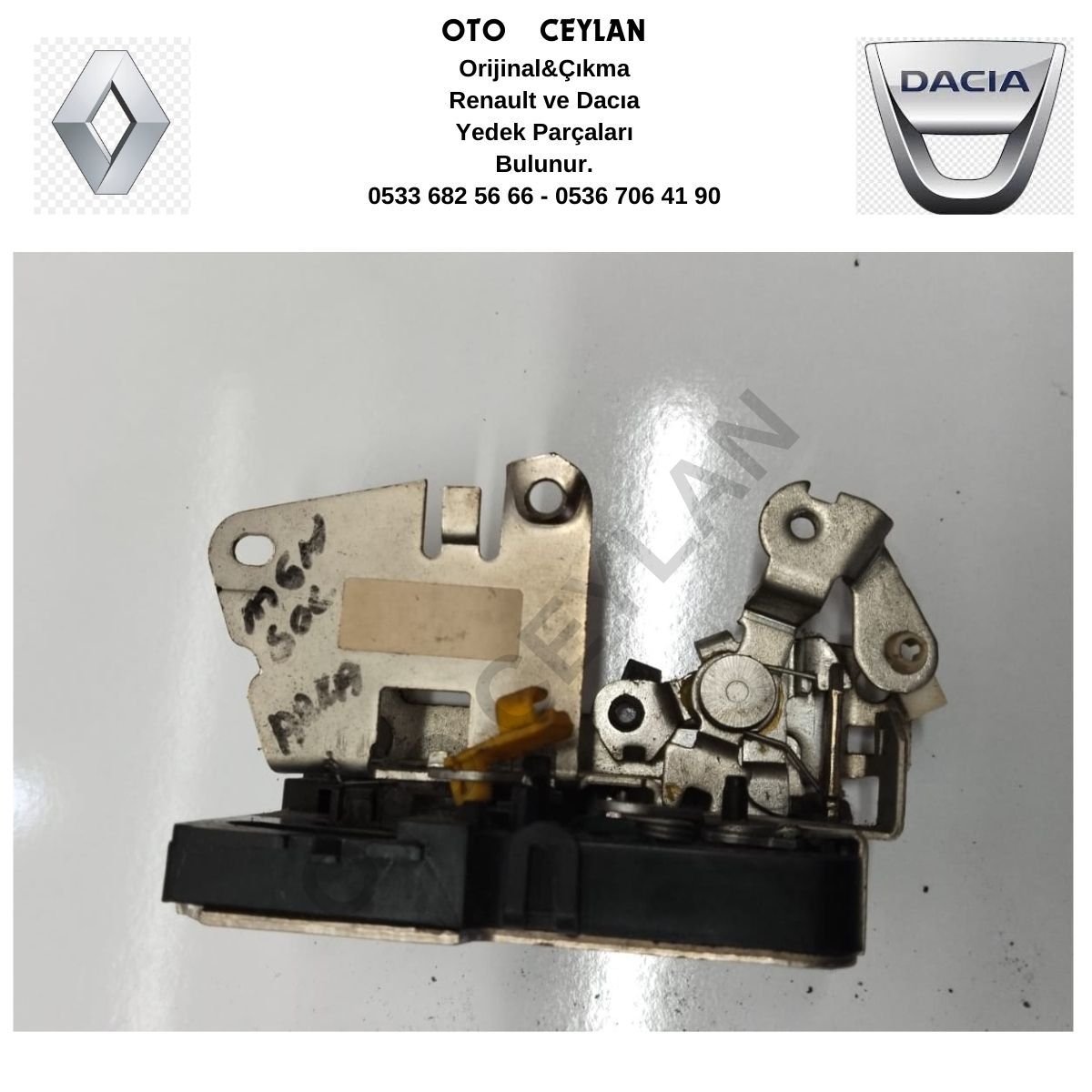 Megan Sol Arka Kapı Kilidi Orijinal Çıkma