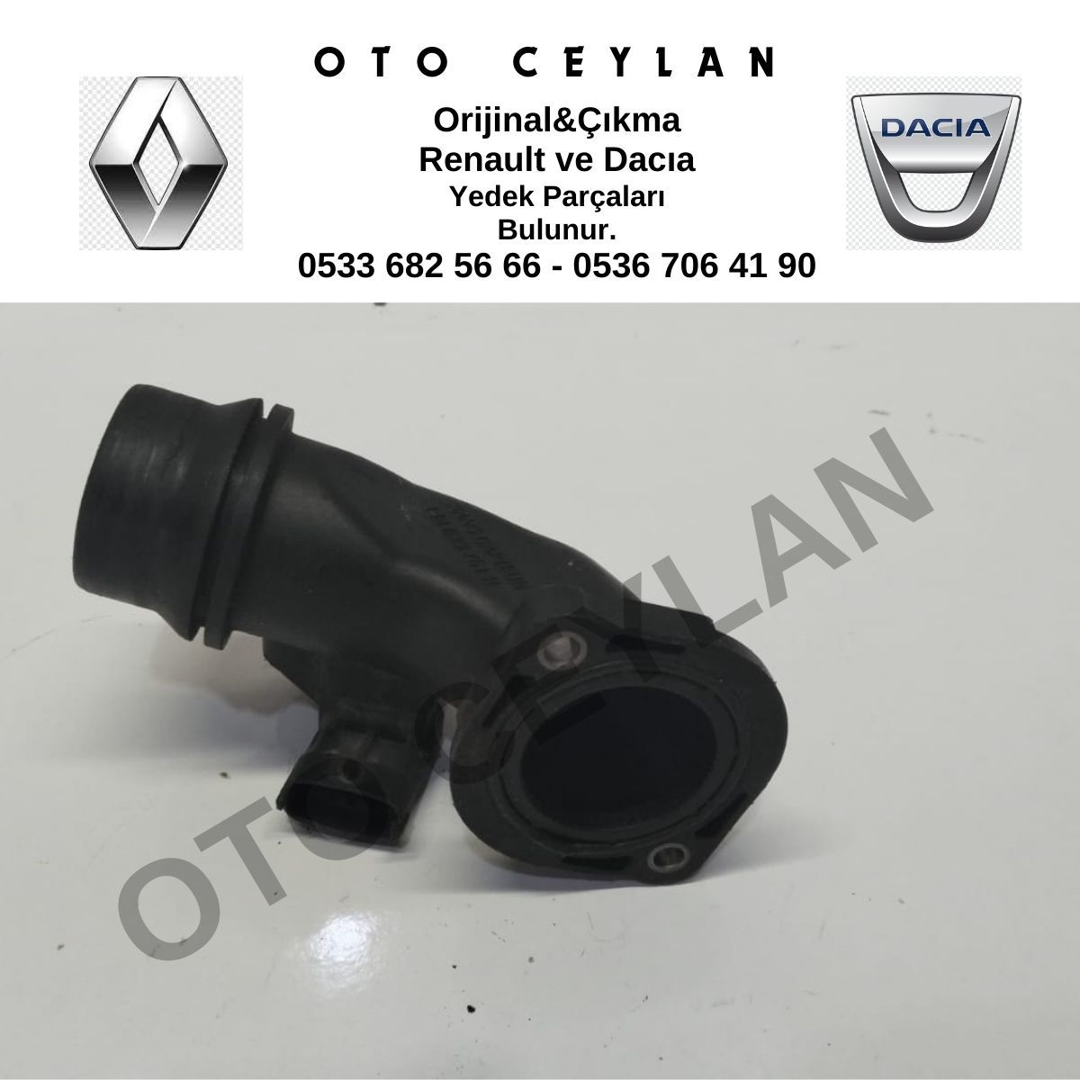 144633761R Megane 3 1.4 Tce 09R Hortum Tel Boru Hava İletim Hava Sensörü Orijinal Çıkma