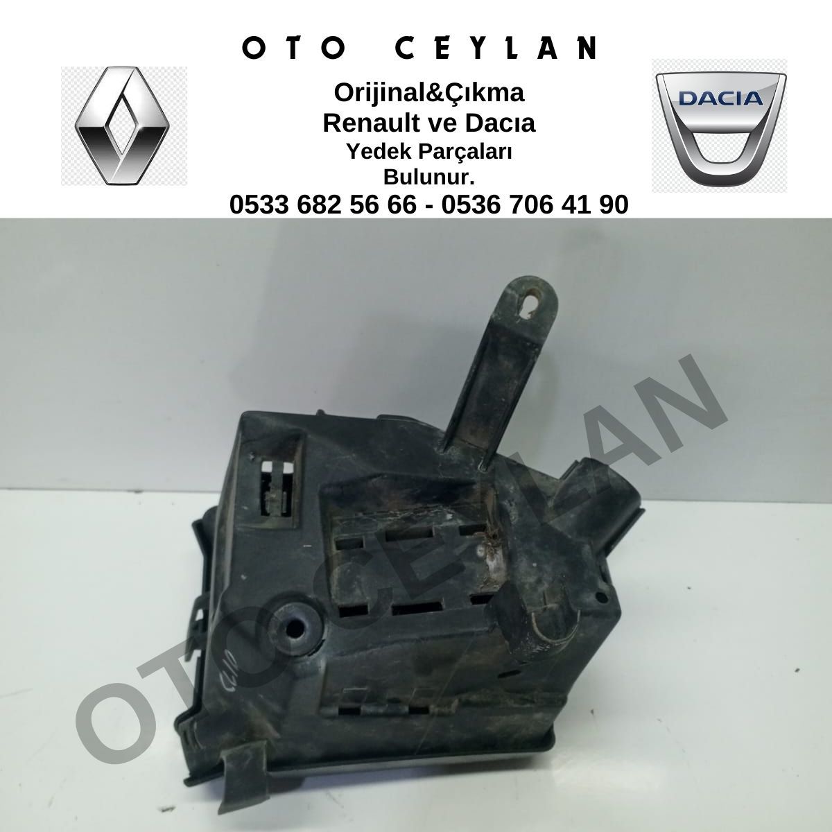 7700435380 Clio 2 Röle Kutusu Alt Kısım Orijinal Çıkma