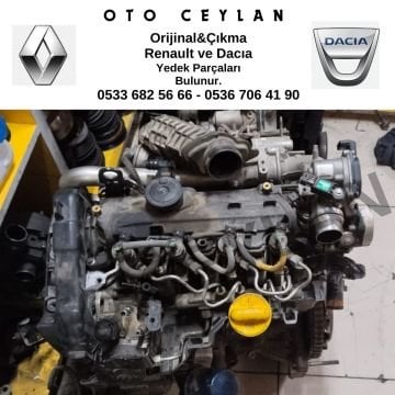 Symbol Komple Motor Turbo Pompa Enjektör Üzerinde Dolu 9Bin Kmde Araçtan Sökme Faturalı