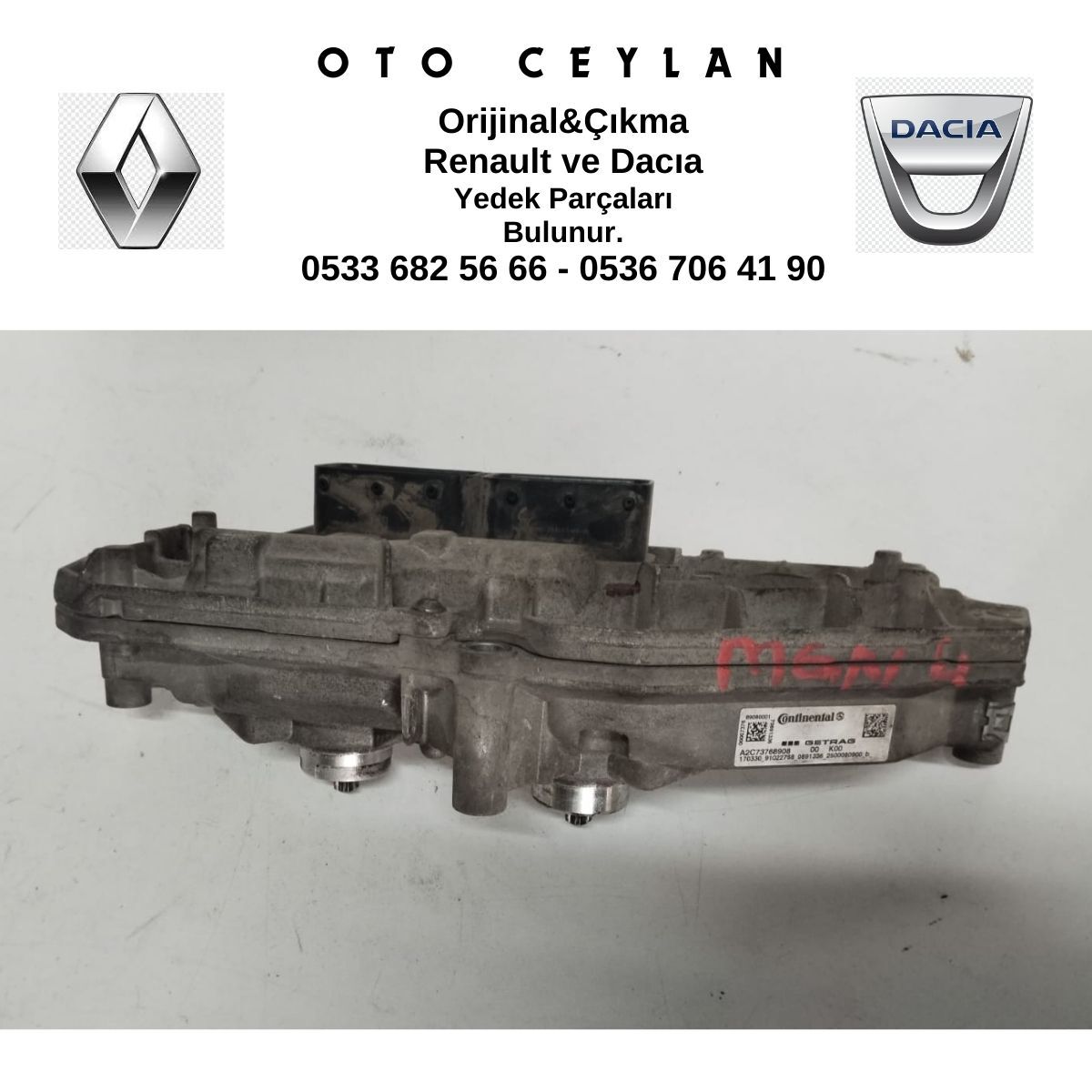 310321395R 310321170R A2C73768908 ŞANZIMAN BEYNİ OTOMATİK ORİJİNAL ÇIKMA