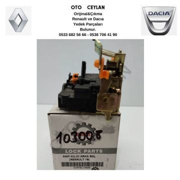 DORTEL 103008 R.19 Sol Arka Kapı Kilidi Sıfır Yerli Üretim