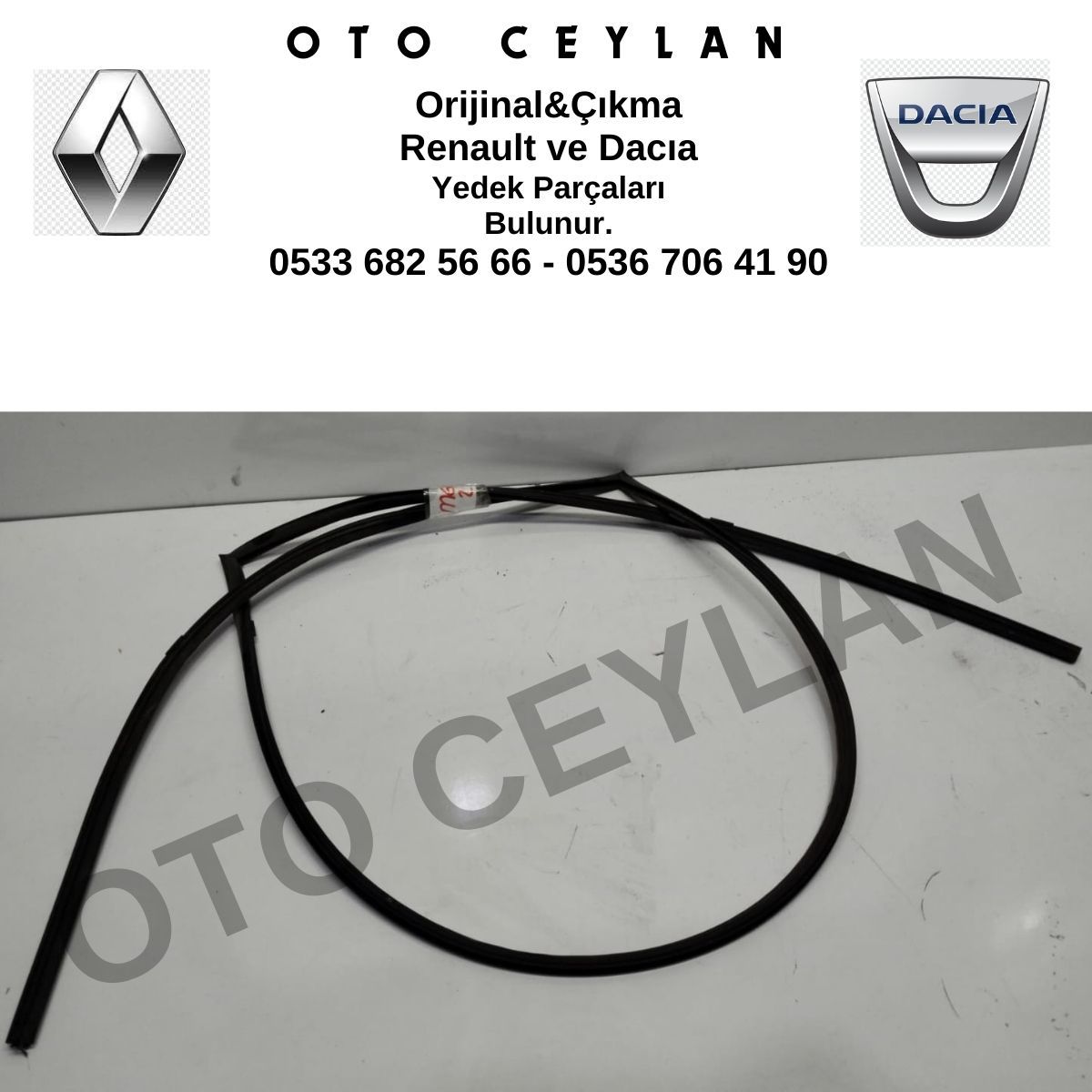 8200220440 Megane 2 Ön Cam Alt Fitili Orijinal Çıkma