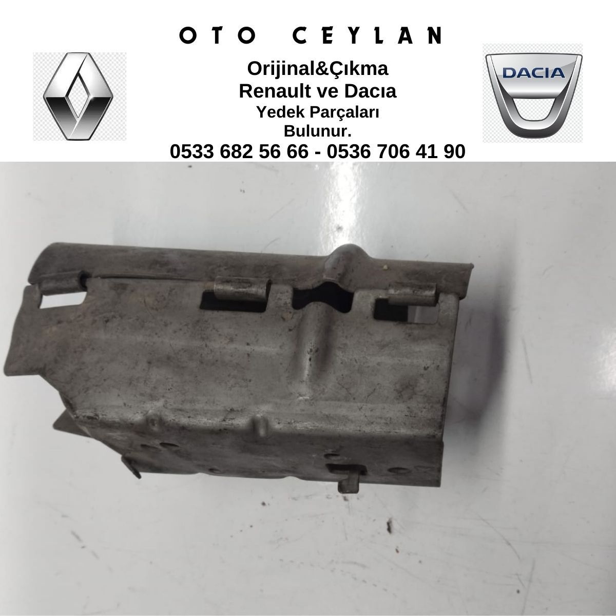 164193123R SCENIC 2 MAZOT FİLTRE MUHAFAZA SACI ÇIKMA ORİJİNAL