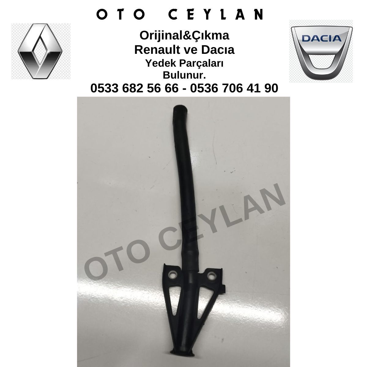 8200392176 Kango 2009 Yağ Çubuğu Geri Dönüş Borusu Orijinal Çıkma