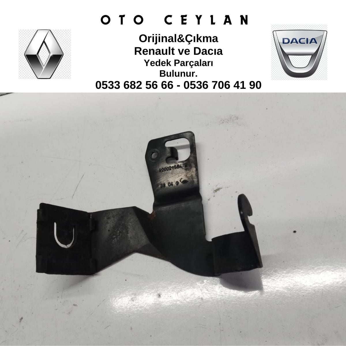 8200215647 SANDERO MAZOT FİLTRESİ SPORTU SIFIR ORİJİNAL