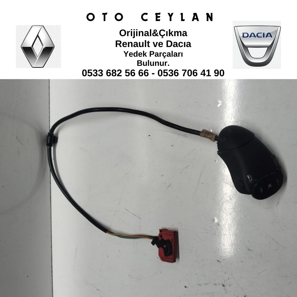 7700431450 DİREKSİYON RADYO KUMANDASI ÇIKMA