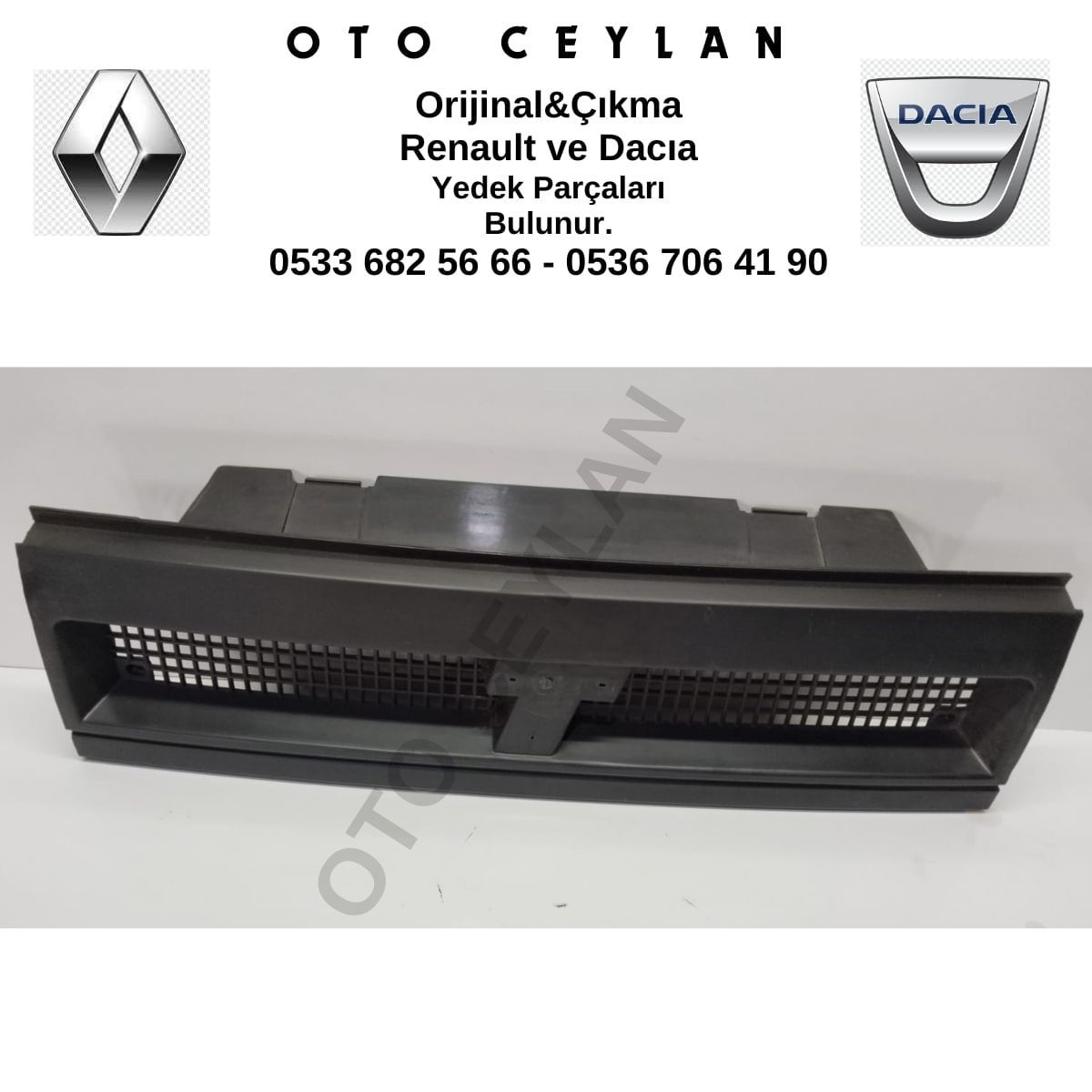 85011223 Doğan SLX Kartal Ön Panjur T Armalı Yerli Üretim