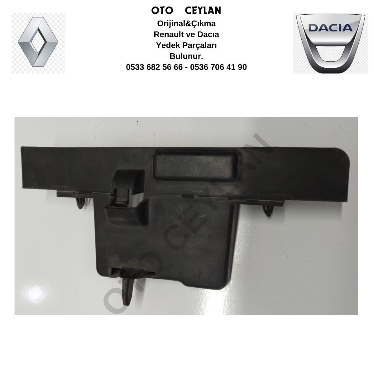 214998904R Sandero 2 Duster Kaput Kilit Yuva Bakaliti Çıkma Orijinal