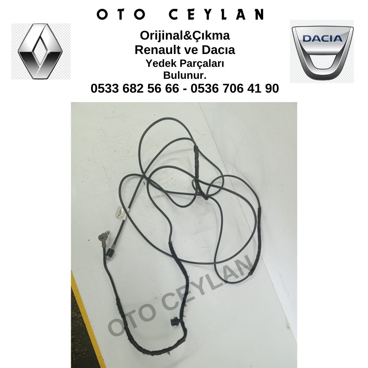 8200110685 41180101G Megane 2 Anten Montajı Orijinal Çıkma