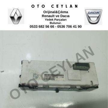 280348813R Megane 3 Fluence Radyo Göstergesi Orijinal Çıkma