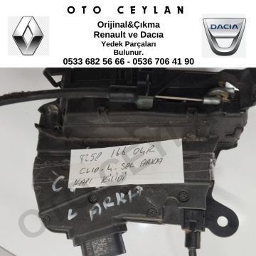 825016604R Clio 4 Sol Arka Kapı Kilidi Orjinal Çıkma