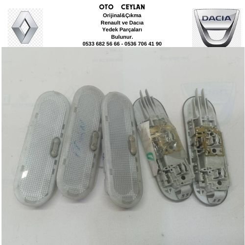 8200072362 Megan II Tavan Lambası Çıkma Orijinal